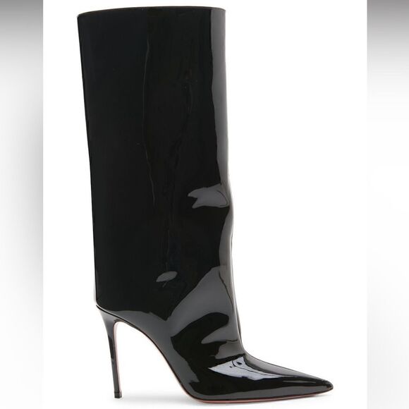 Amina Muaddi
Fiona Patent Leather Boots - Picture 1 of 13